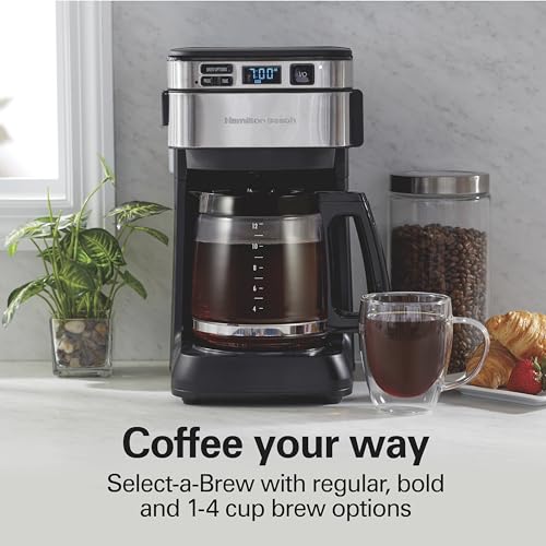 Hamilton Beach coffee maker side water window