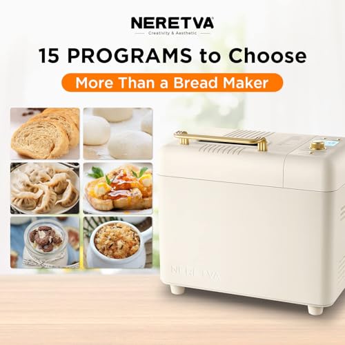 Neretva bread machine top view with viewing window