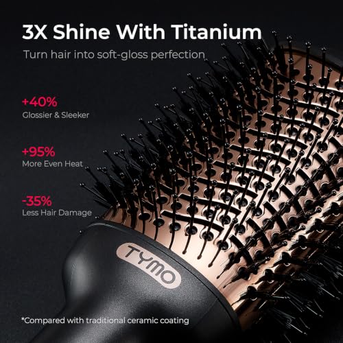 TYMO hair dryer brush vent design