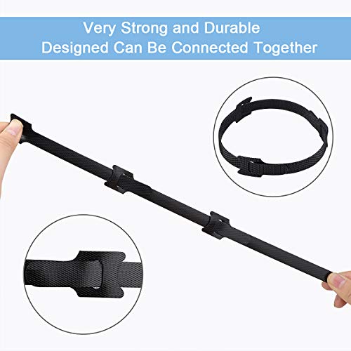 Nettbe cable ties used for home office organization
