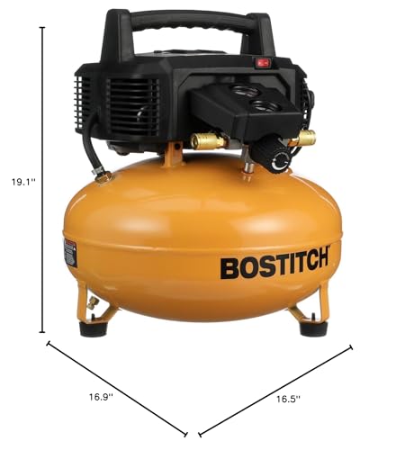 Complete Bostitch 6 Gallon Air Compressor kit assembly
