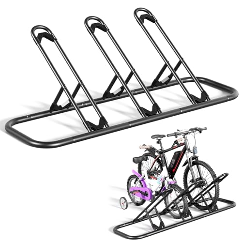 Mr IRONSTONE 3-slot black bike rack