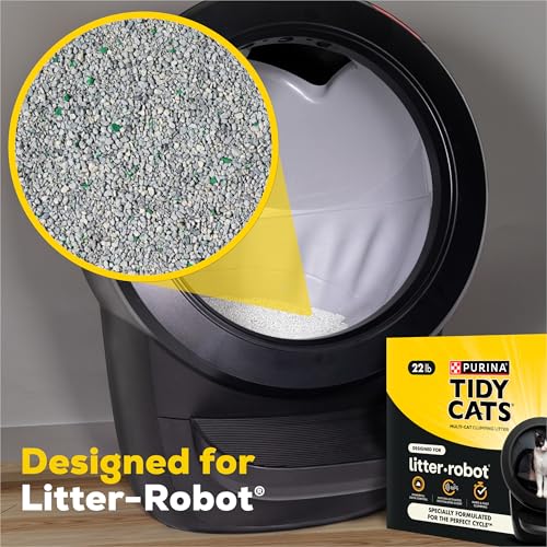 Side view of 22 Pound Purina Tidy Cats Litter bag