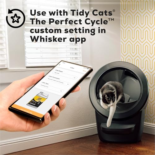 Detail view of Purina Tidy Cats Litter packaging