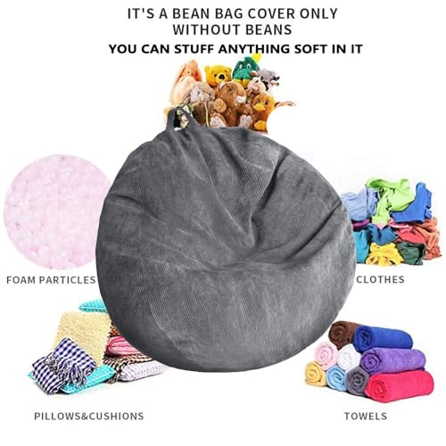 Bean bag cover with handle
