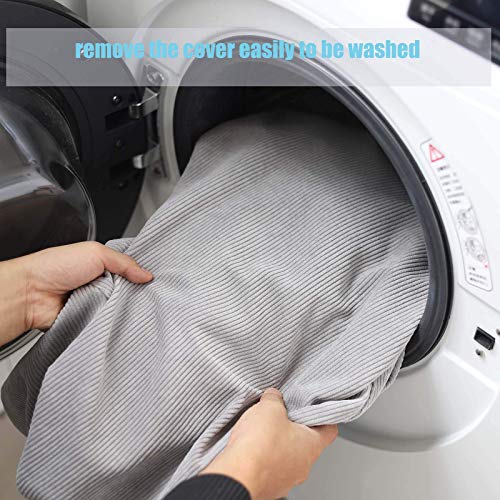 Soft corduroy fabric texture