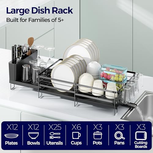 Pantasia dish rack fully extended