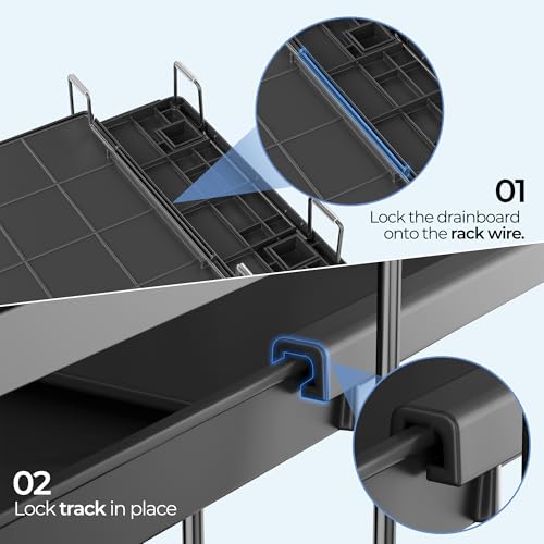 Pantasia drying rack on a kitchen countertop