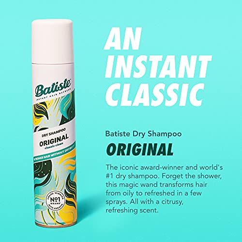 Batiste hair care product branding