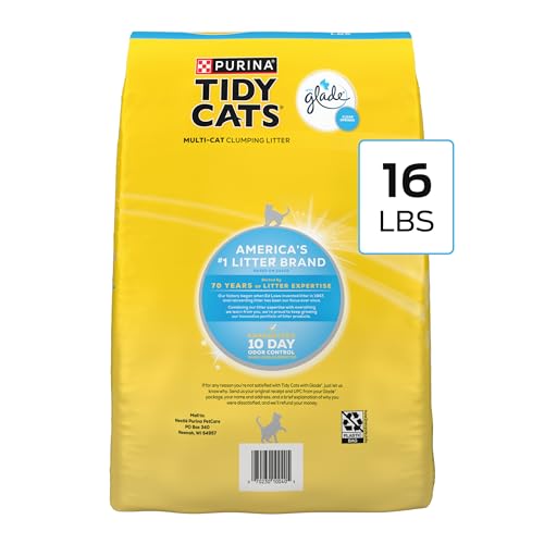Purina Tidy Cats 16 lb bag top view