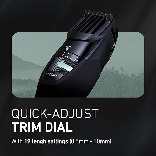 Panasonic trimmer with comb attachment equipped