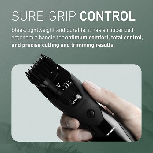 Side profile of Panasonic cordless trimmer