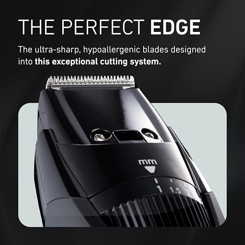 Panasonic trimmer blade cutting system view