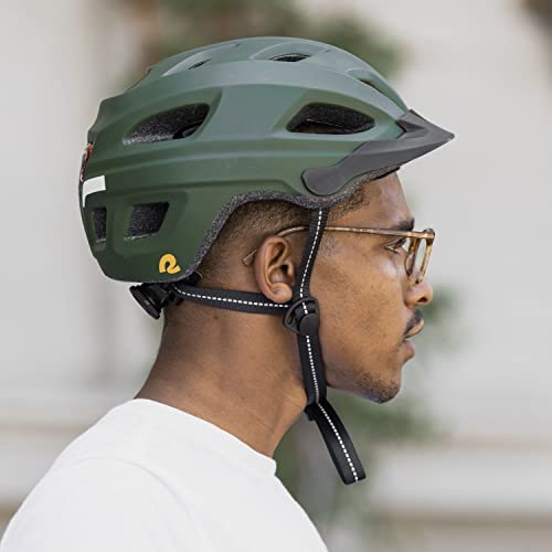 Side profile of Retrospec Lennon helmet aerodynamic design