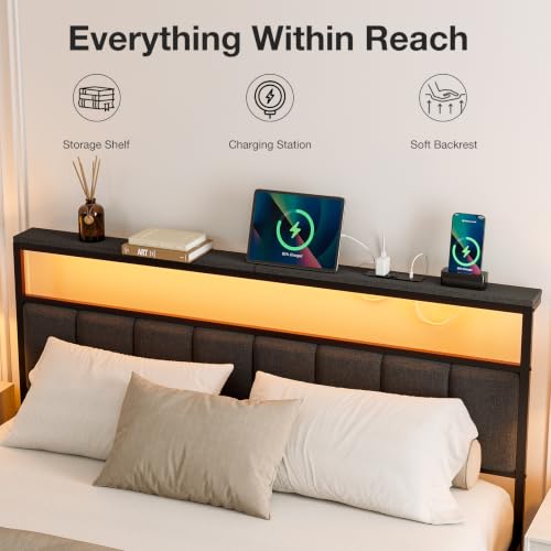 UHTN bed showing RGB LED lighting
