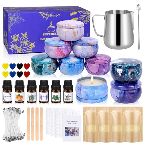 SUPERSUN candle making kit box