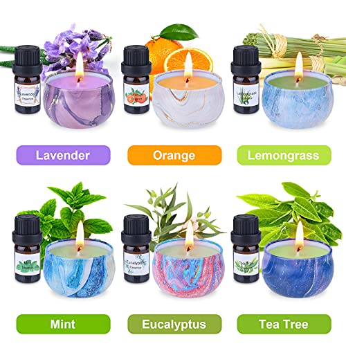 Beeswax and essential oils for candles