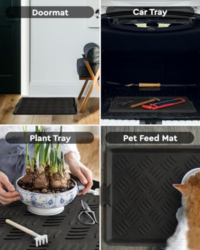 Durable tchdio rubber boot mat surface