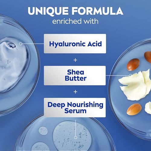 Label details of NIVEA Shea Nourish lotion