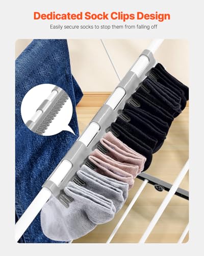 Foldable mechanism of VEVOR laundry rack
