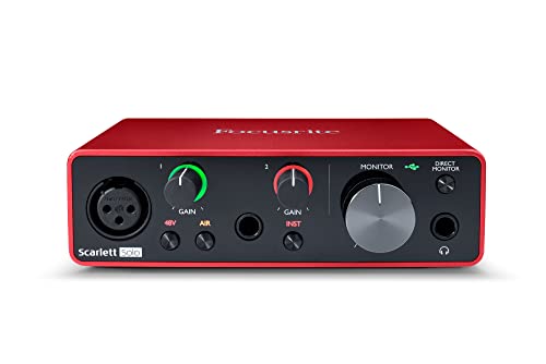 Focusrite Scarlett Solo 3rd Gen front view