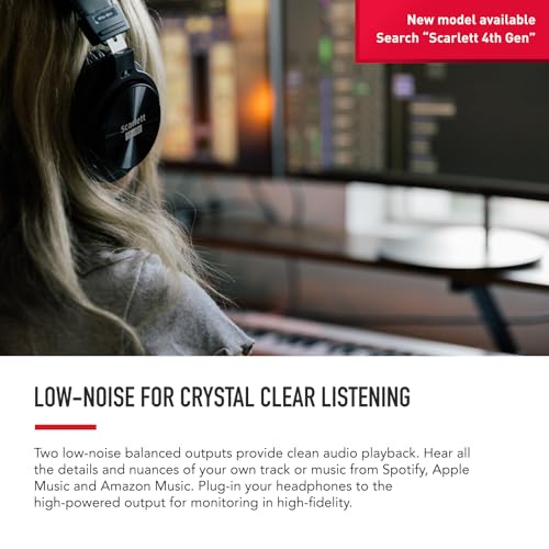Focusrite Scarlett Solo 3rd Gen side profile