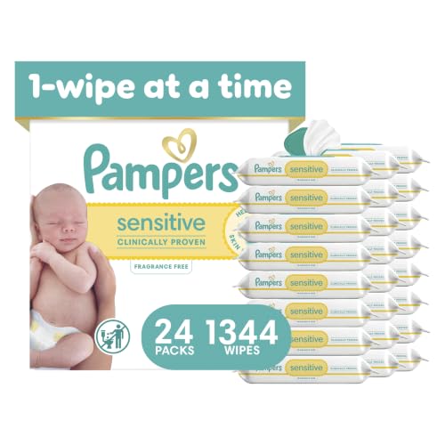 Pampers Sensitive Baby Wipes bulk box