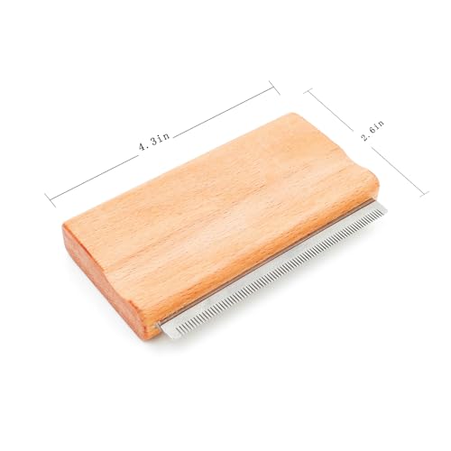 Brown Cooncicy deshedder for medium dogs