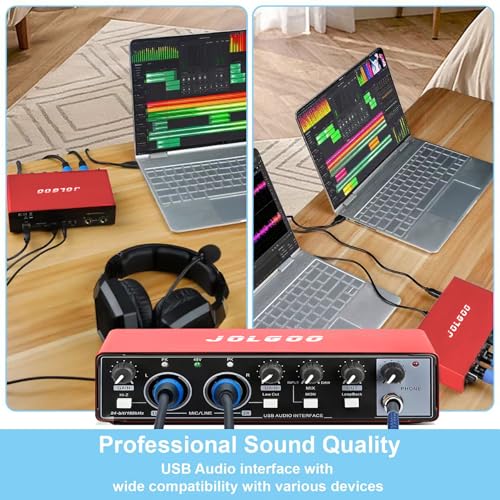 Side profile of JOLGOO recording interface