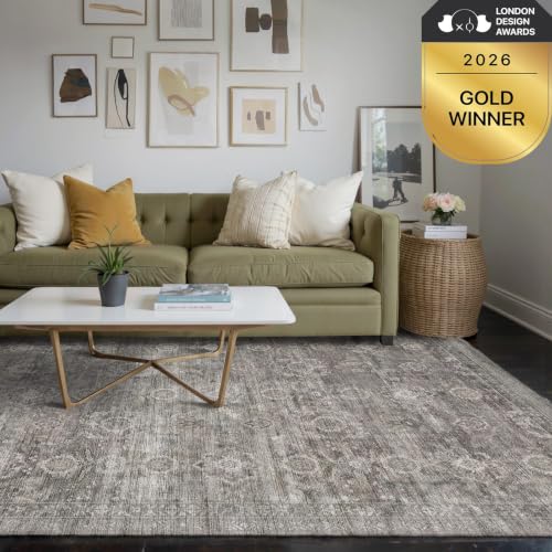 TPE non-slip backing detail of Rugxara area rug