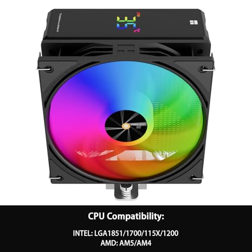 Digital screen display on Thermalright cooler top