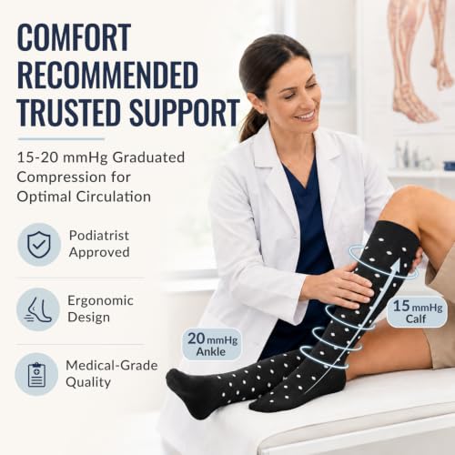 Full 6-pack set of compression socks