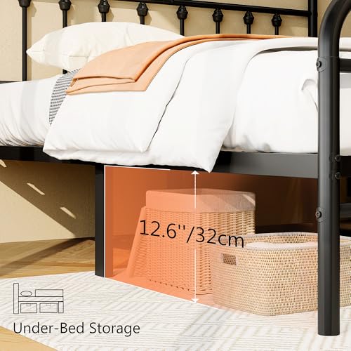 14 inch under-bed storage space