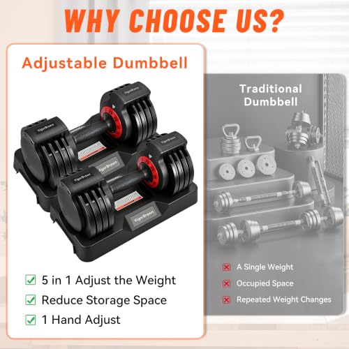 Side profile of VigorBrawn dumbbells