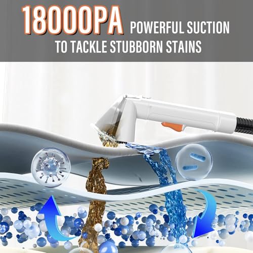 Starrybot 18Kpa pet stain extractor side profile