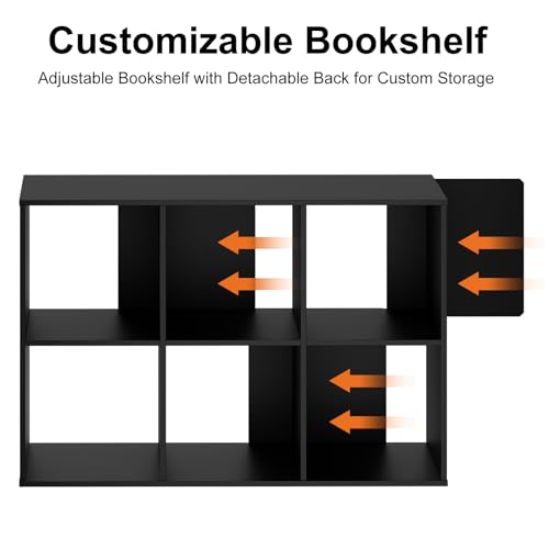 Sweetcrispy cube storage with books