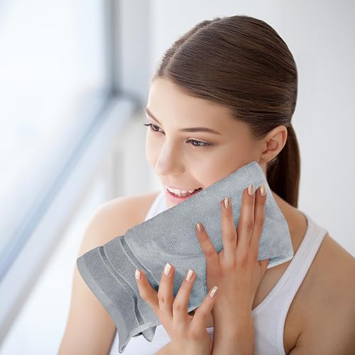 Cool Grey towel set arrangement