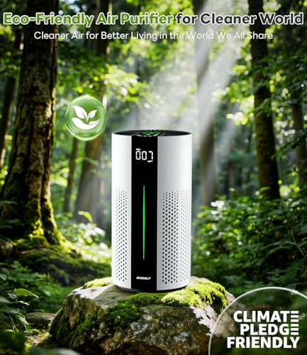 Compact white filter housing unit