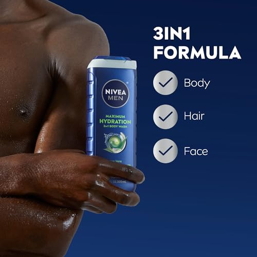 NIVEA MEN 3-in-1 formula benefits