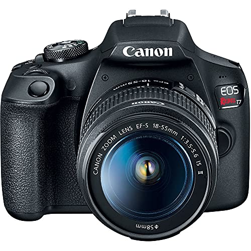 Top view of Canon EOS Rebel T7 camera body
