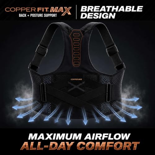 Copper Fit Max support straps fully extended