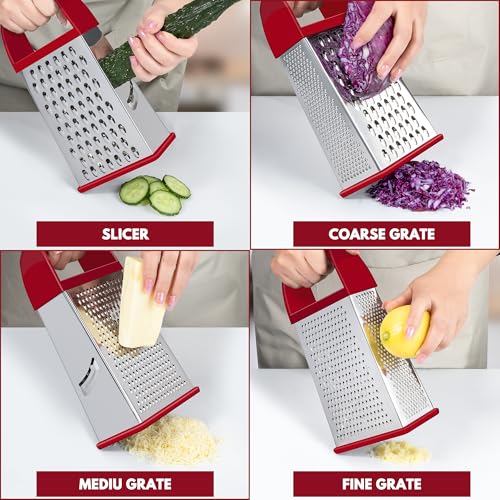 Ergonomic handle and top of Urbanstrive grater