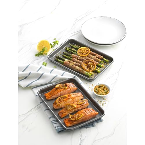Close up of nonstick coating on GoodCook pans