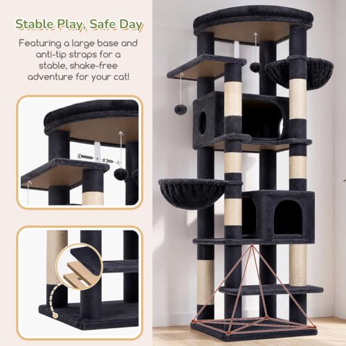 Base stability features of S74 tower