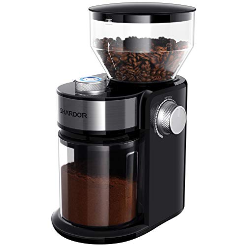 SHARDOR Electric Burr Coffee Grinder 2.0 front view