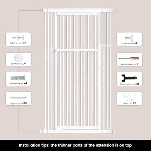 Gardner Pet gate with safety brackets