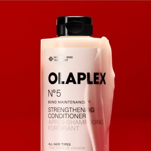 Side view of white hair conditioner bottle