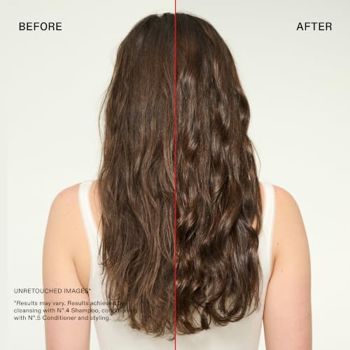 Luxury hair care packaging for Olaplex N°.5