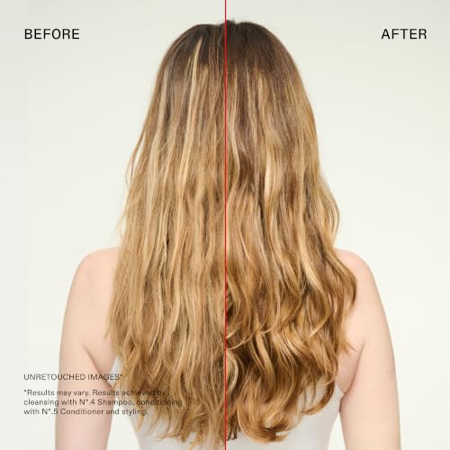 Close up of Olaplex hair maintenance conditioner