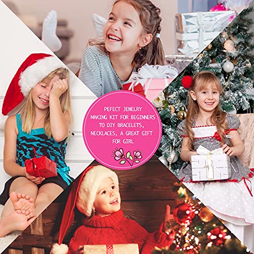 Xmada craft kit for bracelets and necklaces